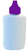 XL-20736 - Pre-Inked Stamp Refill Ink Purple 2 oz.Bottle