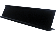 G48B10 - Traditional Metal Desk Easel, Black 2" x 10" Holder 