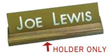 Walnut+Slotted+Base+2%22+x+8%22+Holder+ONLY